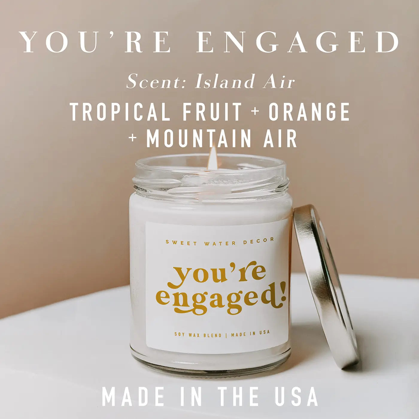 YOU'RE ENGAGED! 9oz CANDLE