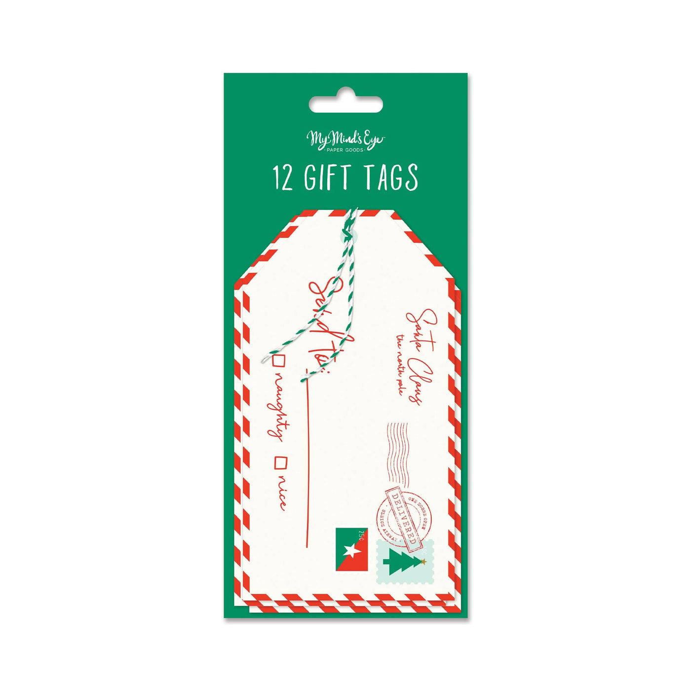 LETTERS TO SANTA GIFT TAGS