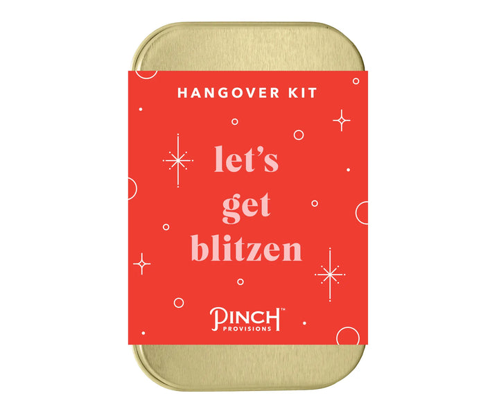 "LET'S GET BLITZEN" HANGOVER KIT