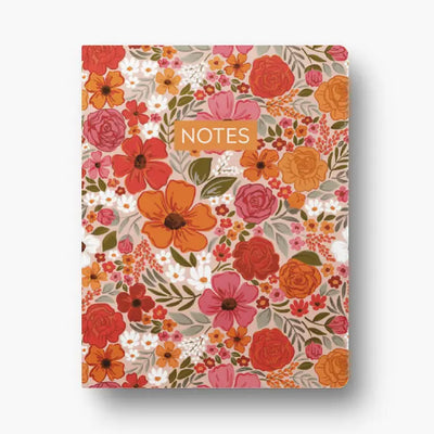 ROSEWOOD BLOOMS NOTES LINED JOURNAL