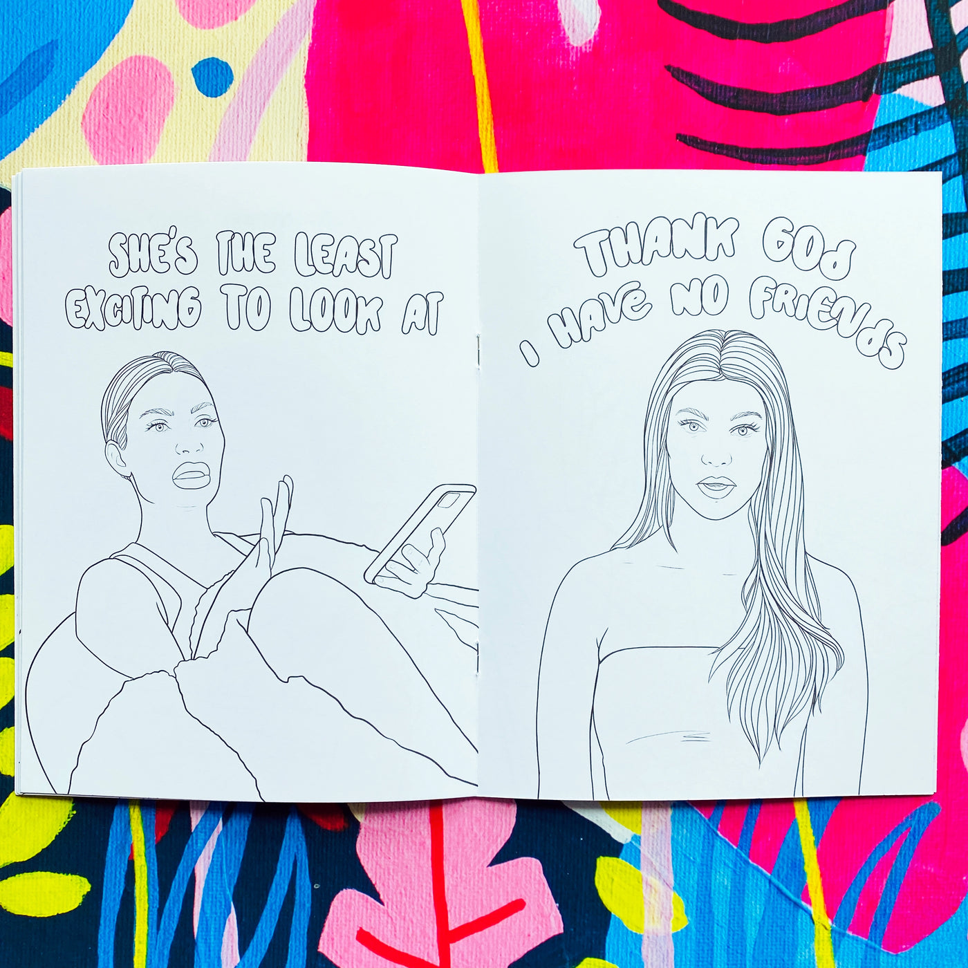 THE KARDASHIAN'S ADULT COLORING BOOK