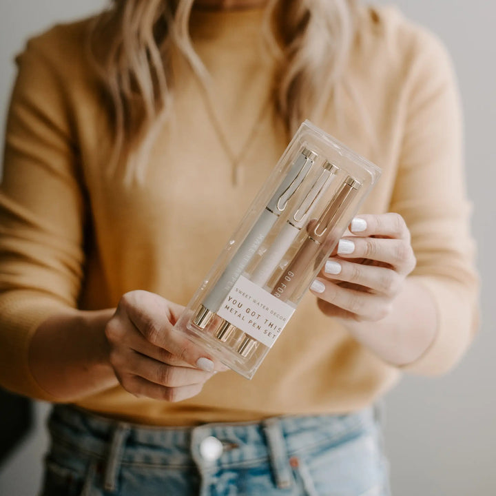 YOU GOT THIS METAL PEN SET