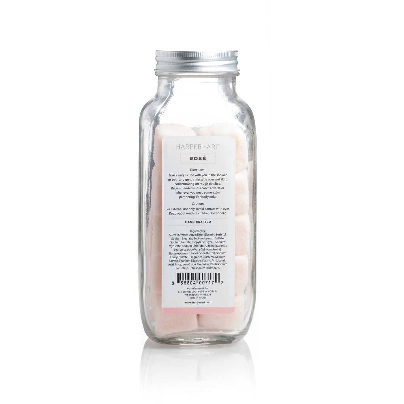 HARPER + ARI SUGAR CUBE EXFOLIATION ROSE