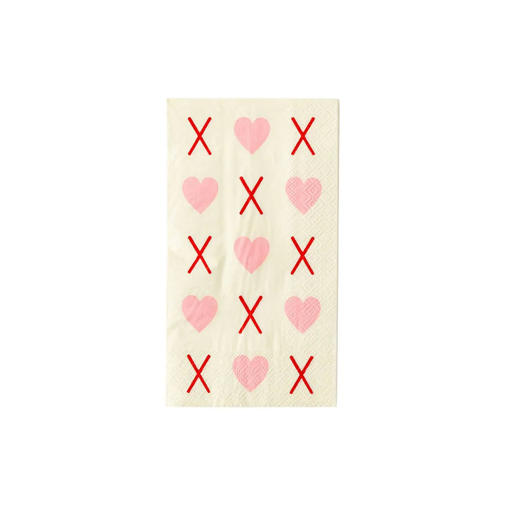 XOXO HEART GUEST TOWEL