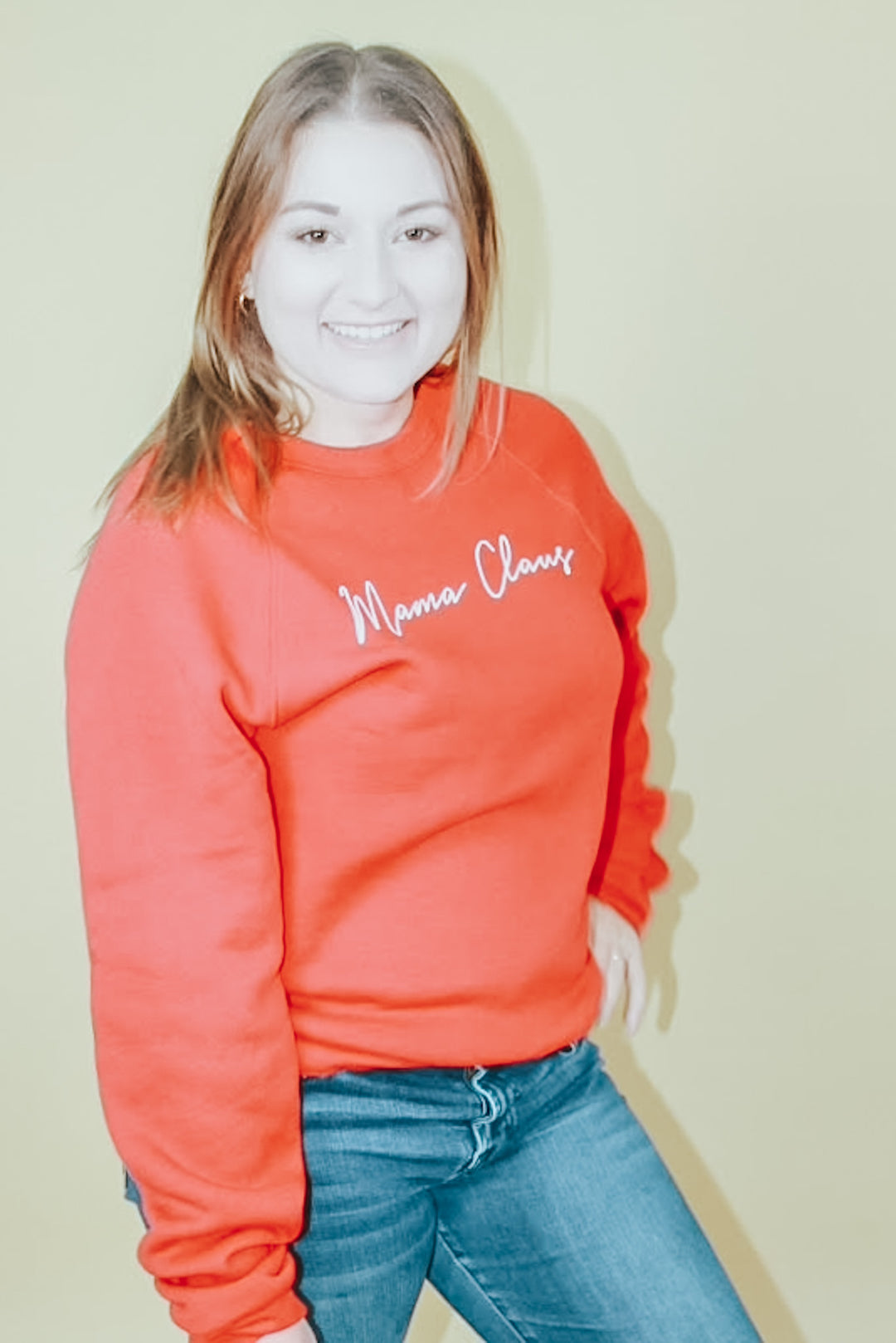 MAMA CLAUS PULLOVER SWEATSHIRT