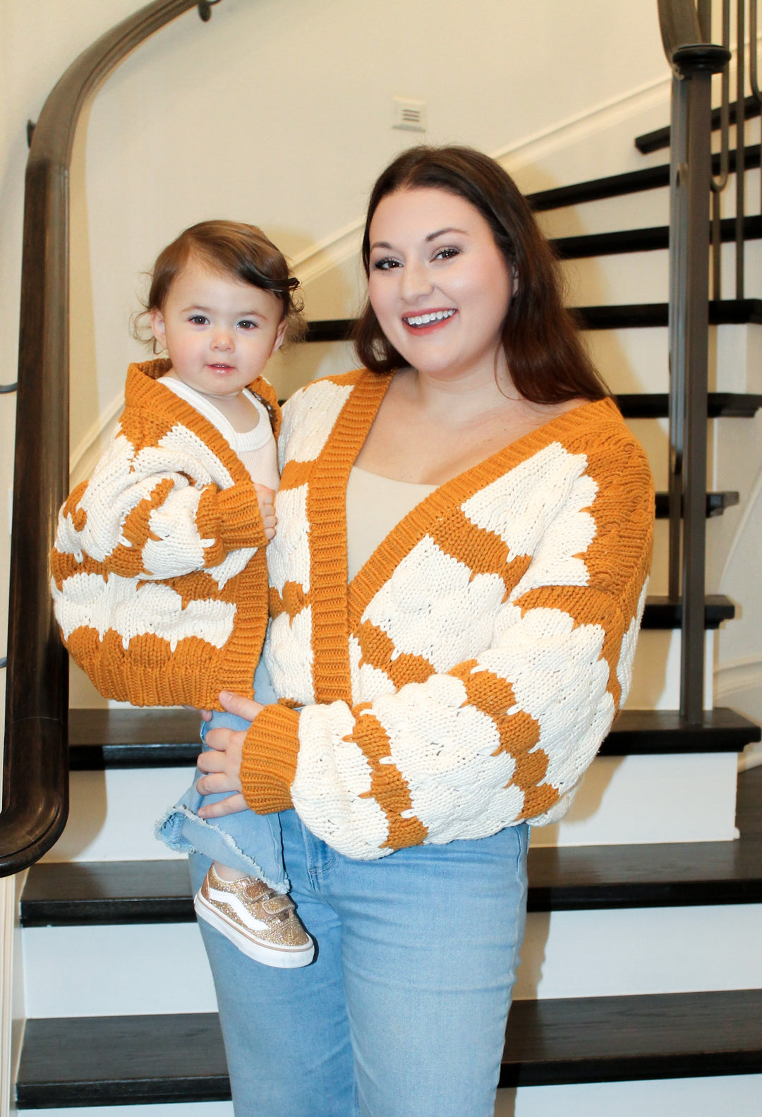 THE ELEANOR MOMMY + ME BUBBLE CARDIGAN