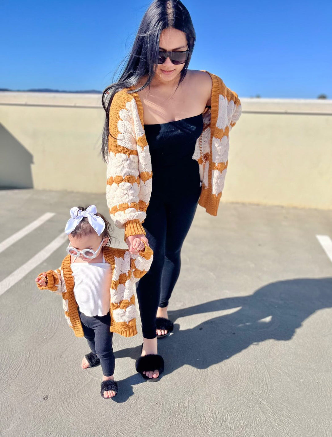 THE ELEANOR MOMMY + ME BUBBLE CARDIGAN