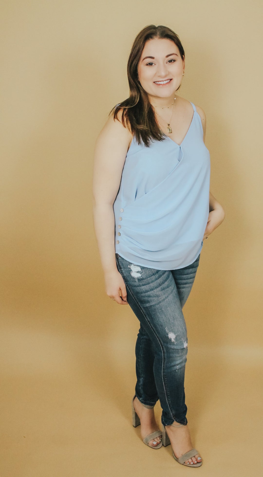 BLUE BIRD TANK TOP