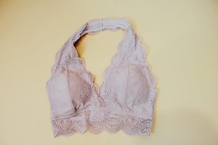 BLAIR LACE BRALETTE - DUSTY LAVENDER