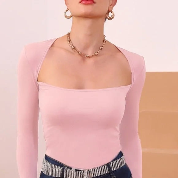 FALLING FOR YOU TOP - BLUSH